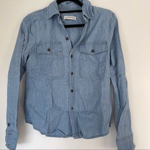 Zara Denim Button Up